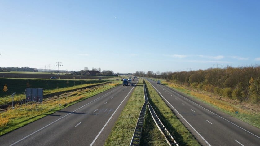 A58: werkzaamheden tussen Vlissingen en Arnemuiden in december