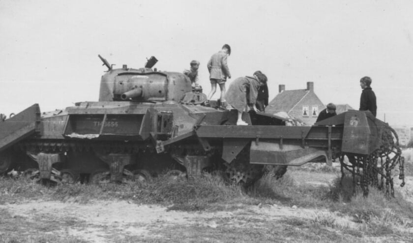 Foto’s van de tank