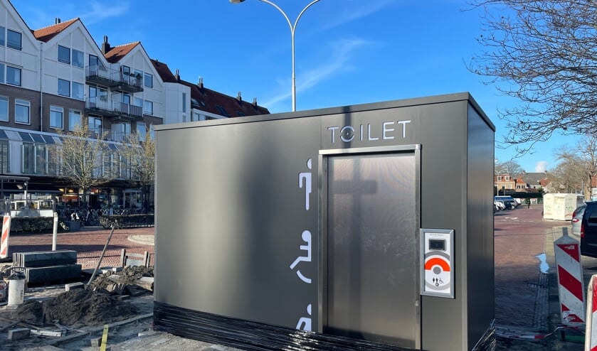 Openbaar toilet Oostwal Goes bijna klaar voor gebruik