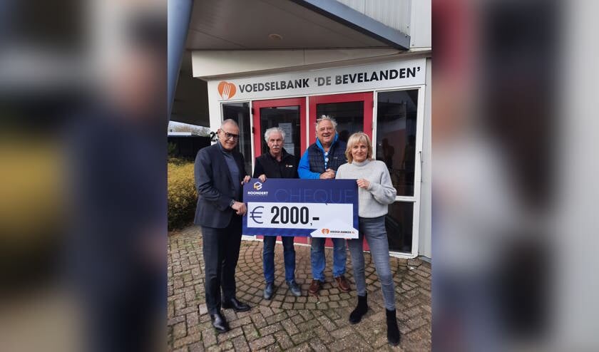 Voedselbank de Bevelanden krijgt donatie van 2000 euro