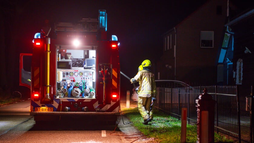 Brandweer rukt uit voor woningbrand in Poortvliet, huis geventileerd