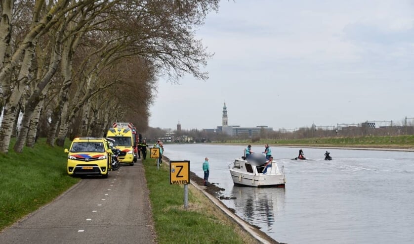 Incident op bootje Middelburg, persoon gewond