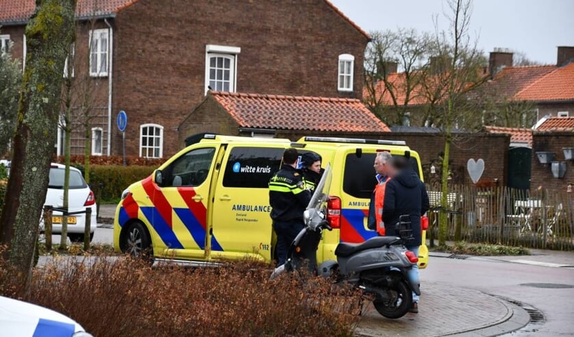 Scooterbestuurster lichtgewond bij aanrijding Middelburg