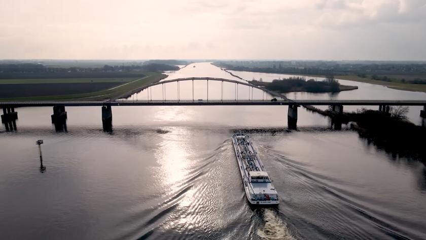 Water in Schelde-Rijnkanaal bereikt hoogste punt en daalt snel terug