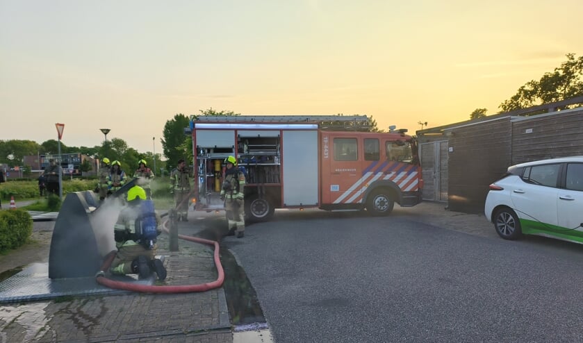 Containerbrand snel onder controle