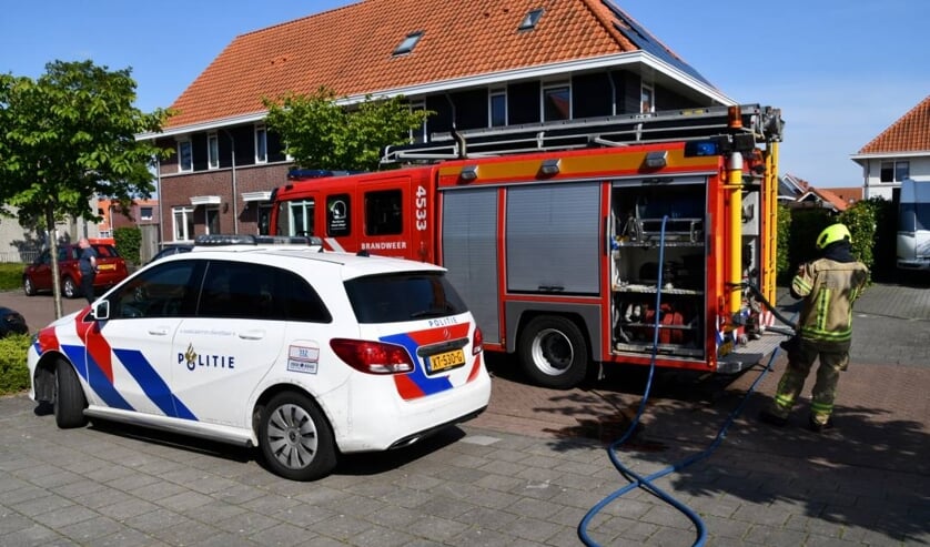 Brand aan de Bluesroute in Middelburg: Schuur zwaar beschadigd