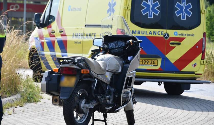 Motorrijder gewond bij eenzijdig ongeluk bij Serooskerke