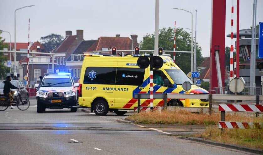 Gewonde bij ongeval Schroeweg Middelburg