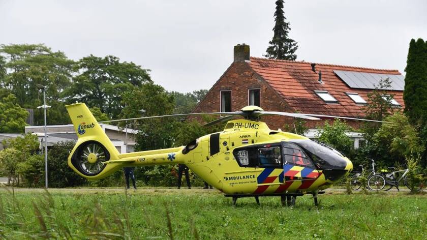 Traumahelikopter ingezet in Kloetinge