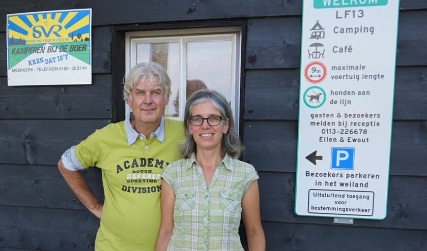 Ellen en Ewout Suurmond van camping LF13 bij Kruiningen: 'Als kennismaking nodigden we het hele dorp uit'