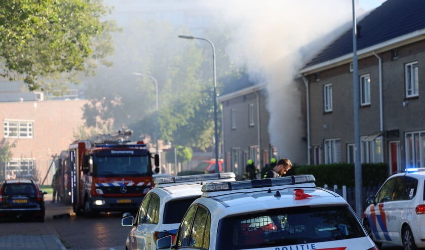 Aanhouding bij woningbrand Baljuwlaan Middelburg