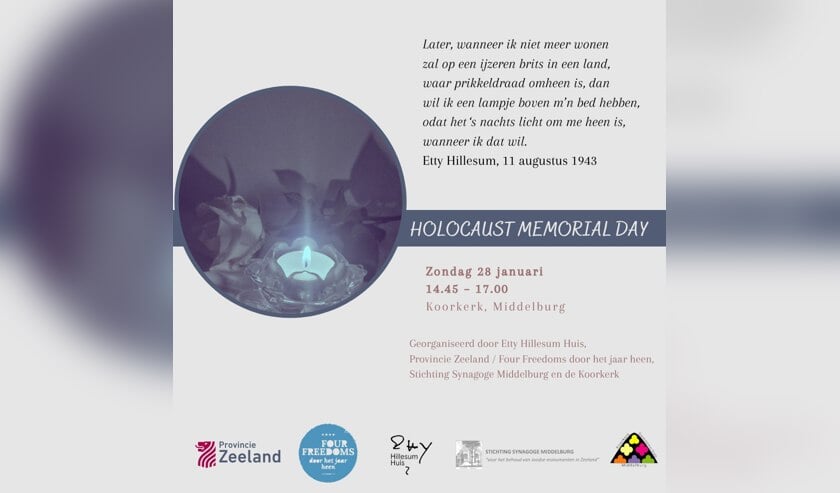 Holocaust Memorial Day in Middelburg