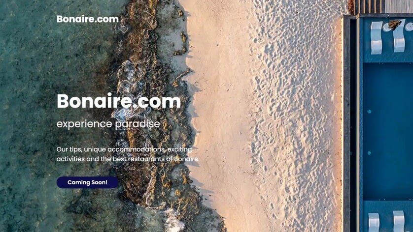 Bonaire.com: een nieuw toeristisch platform met Zeeuwse software