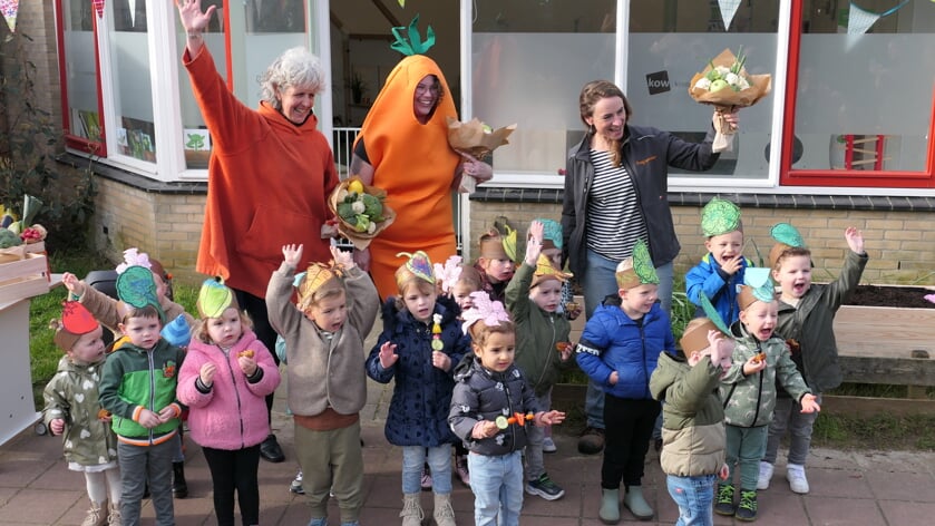Feestelijke start van Groenteboxjes-project op peutergroep 't Vierschip in Arnemuiden