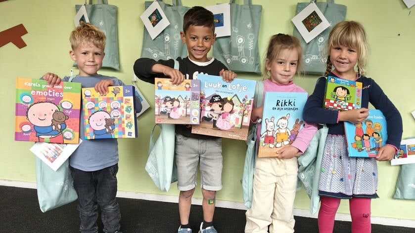 Voorleestas voor tachtig Middelburgse kinderen