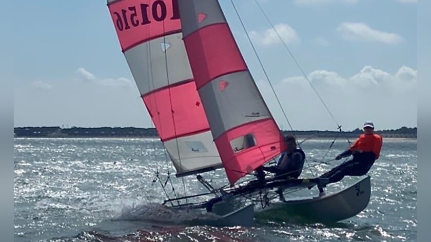 Promotie catamaranzeilen zaterdag in Vrouwenpolder