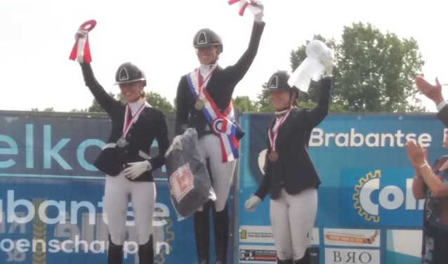 Ronja Dallner en Coco Flanel Brabants Kampioen