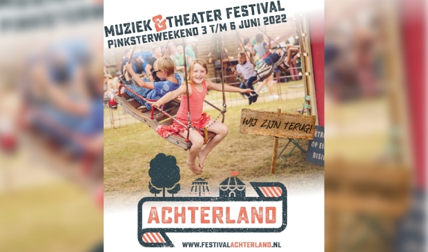 de poster van Festival Achterland.