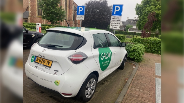 Er zijn drie elektrische deelauto's te vinden in Groenlo. Een duurzaam en sociaal project van coöperatie Groenkracht 