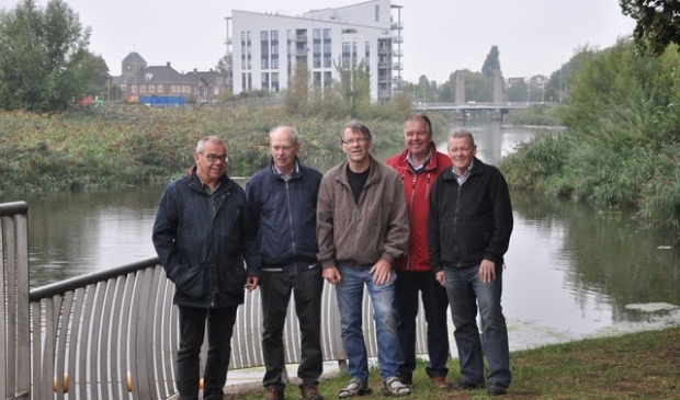 De gidsen van de OVGG: Jan Jan,Stef,Tonny en Bennie