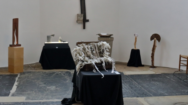 3D werken van expositie LICHT in Catharinakerk