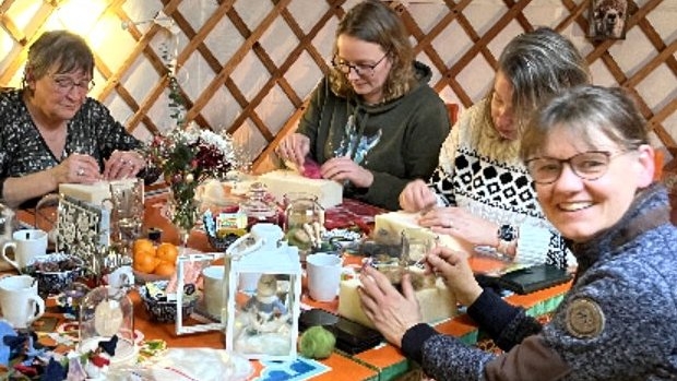 Workshop Naaldvilten bij Het Land van Kempers