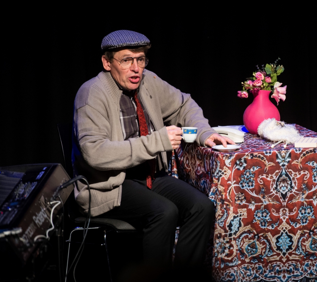 Jan van der Hammen in het theater