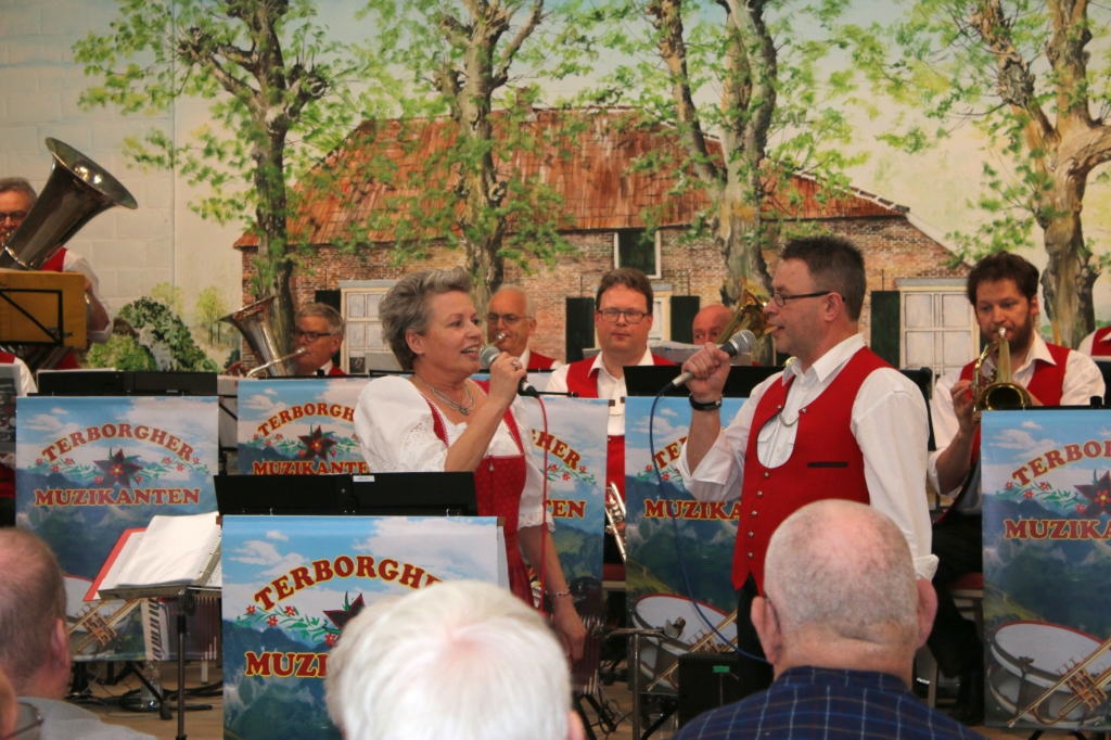 De Terborgher Muzikanten tijdens een eerder optreden bij Museum Smedekinck