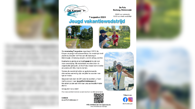 Flyer vakantiewedstrijd 2024