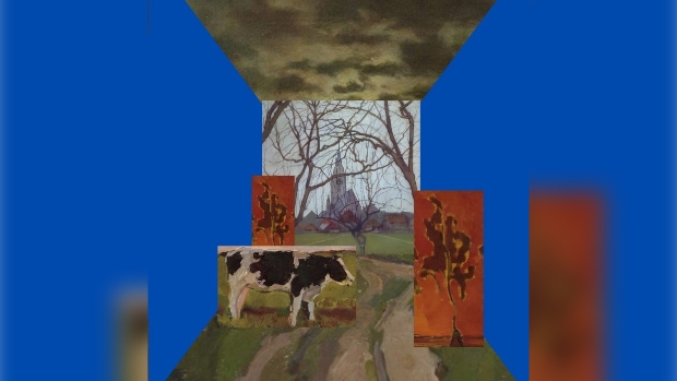 Kijkdoos geïnspireerd op de werken van Piet Mondriaan