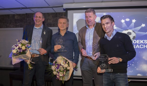 Fred Baars, Joost Marissink (MvR), Marcel Eekelder en Joost Soeter (vlnr). Foto: Achterhoekfoto.nl/Henk den Brok