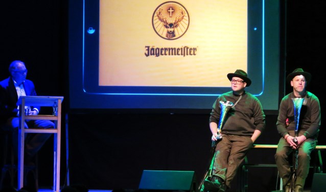 Een beeld van het optreden van Joost Frank & Martijn Gelinck. Foto: Theo Huijskes