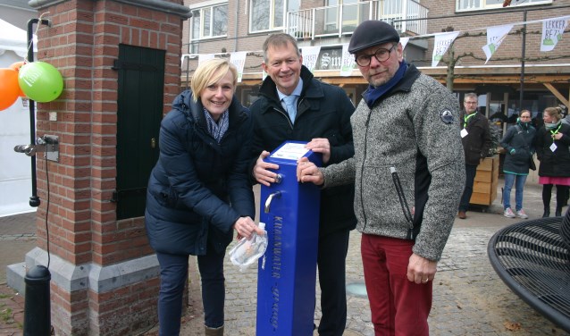 Tijdens 'Lekker Bezig' werd ook het watertappunt officieel geopend