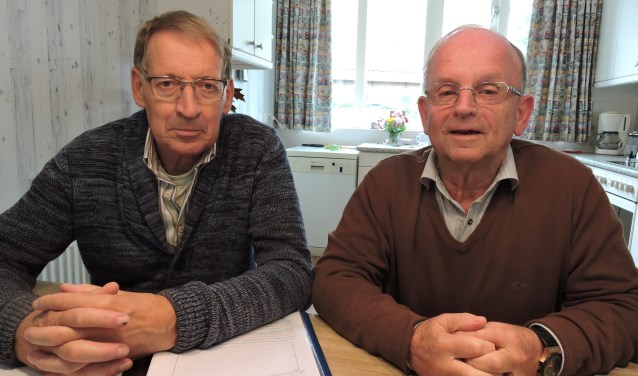 Jos Lansink (links) en Joop Beuting. Foto: Joost van de Nadort