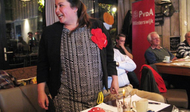 Elvira Schepers is blij dat ze lijsttrekker is geworden. Foto: Bernhard Harfsterkamp