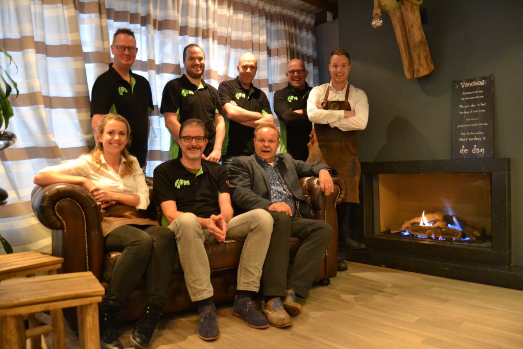 Team AFM en Wesley Hüning, Nita Koster en Martin Hüning. Foto: Karin Stronks