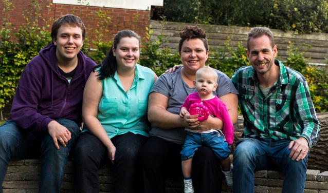 De familie Ten Pas. Foto: Eigen foto