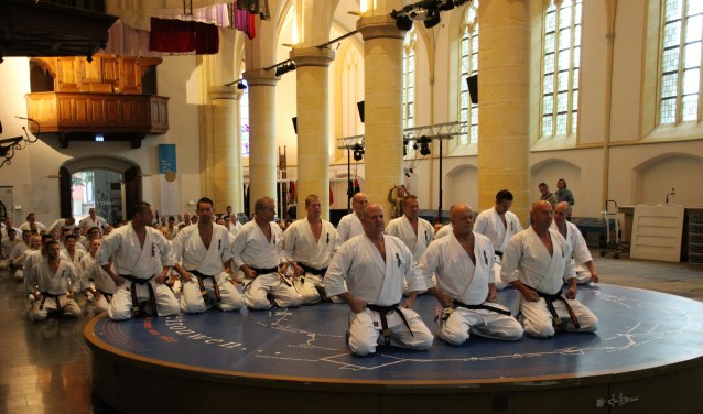 Er werd een training gegeven in de Oude Calixtuskerk. Foto: PR