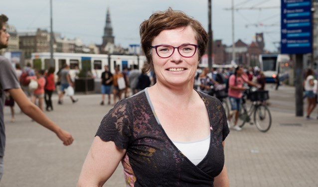 Nardy Robben brengt een theatervoorstelling over depressie op podium DRU. Foto: PR