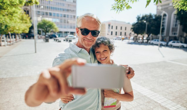 Vier dagen lang kunnen de 55 plussers genieten, zich laten informeren en vooral amuseren. Foto: PR