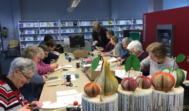 Al knippend prachtige dingen maken. Foto: PR