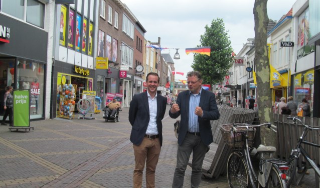 Peter Drenth (r) en Bart Teunissen. Foto: Bert Vinkenborg