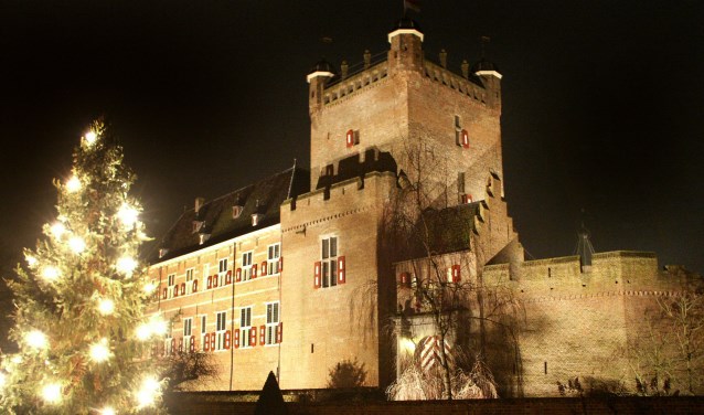 Kasteel Huis Bergh in kerstsfeer. Archieffoto: PR