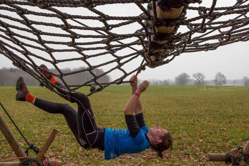 Hard werken in de hindernissen. Foto: PR