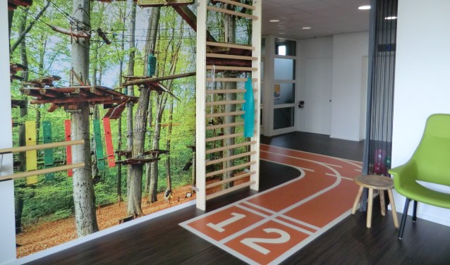 De nieuwe inrichting daagt uit tot bewegen. Foto: Walter Hobelman