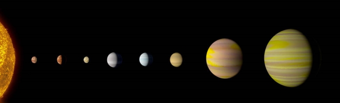 Met de ontdekking van een achtste planeet bij Kepler 90 lijkt het stelsel wat het aantal planeten betreft veel op ons eigen zonnestelsel