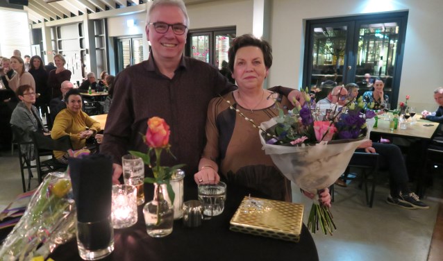 Maria te Brake werd in het zonnetje gezet bij haar afscheid. Foto: PR