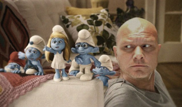 Ard tussen de smurfen. Foto: PR