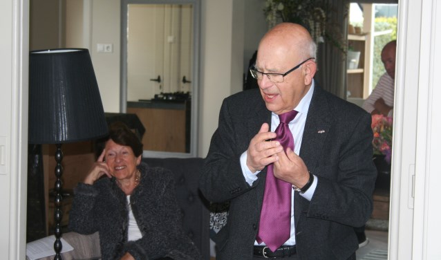 Rob Heijmans vertelt zijn geschiedenis. Foto: Diane Blanken
