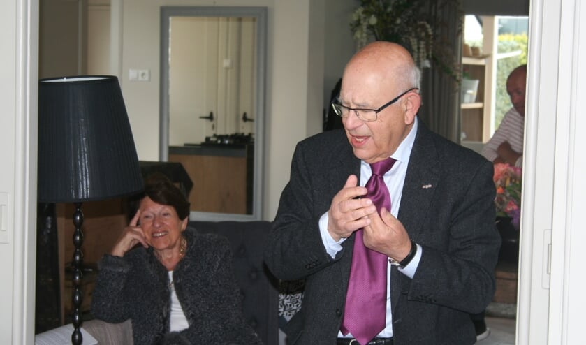 Rob Heijmans vertelt zijn geschiedenis. Foto: Diane Blanken